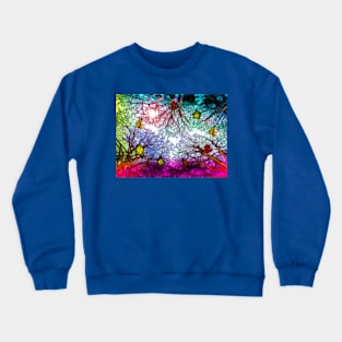 Tree Branches Looking Up Crewneck Sweatshirt